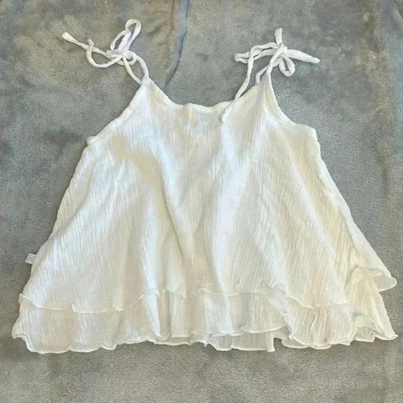 Marquise - White dressy tank top. Size 12 months (1 year) - Picture 5 of 5